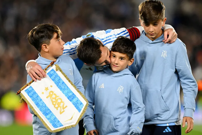 Messi brace for Argentina downs Venezuela in emotional World Cup farewell